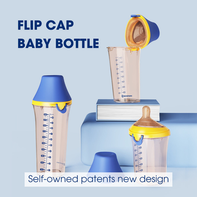 Ομαλή ροή αντι Colic PPSU BPA ελεύθερο 180ml μπουκαλιών μωρών κτυπήματος ΚΑΠ τύπου νηπίων