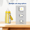 Θερμότερο PVC BPA μπουκαλιών ταξιδιού μητρικού γάλα USB φορητό ελεύθερο για τη σίτιση νύχτας