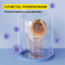 Τριγώνων PPSU κτυπήματος ΚΑΠ μωρών μπουκαλιών μέσα μπουκάλια σίτισης ροής BPA ελεύθερα