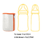 Μπουκάλι σίτισης μωρών μητρικού γάλα USB θερμότερη φορητή θερμοστάτης 42℃ για το ταξίδι