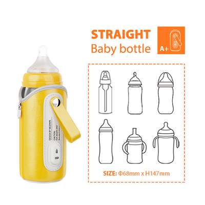 8oz 240ml στενό ταξιδιού μπουκάλι θερμότερο BPA μωρών γάλακτος φορητό ελεύθερο