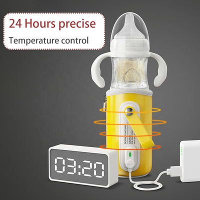 Προσαρμοσμένο υπαίθριο PPSU λογότυπων USB φορητό ταΐζοντας μωρό ταξιδιού θερμότερο δώρο μπουκαλιών καθορισμένος κατασκευαστής τύπου αντι-Colic 240ml