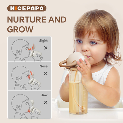 Κεφαλάκι PPSU Sippy Cup φυσική στάση μωρό δώρο αντι-ασφυξία BPA-Free Bite ανθεκτικό στο νερό Sippy παιδιά μωρό αγάπη