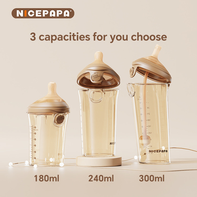NICEPAPA FLIP-CAP PPSU μπουκάλι για μωρά Πνιγμός Διάσωση Biberon 300ml Baby Formula Βρέφος γάλα μωρά παιδιά προϊόν