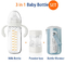 3 σε 1 τύπο που αναμιγνύει το μπουκάλι αντι Colic μωρών 8 Oz μπουκάλια αποθήκευσης μητρικού γάλα